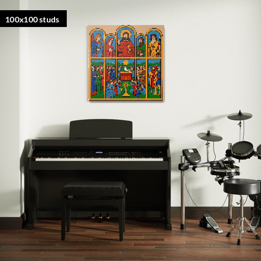 100*100studs, 80*80cm, 31,5*31,5inch