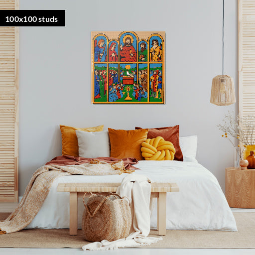 100*100studs, 80*80cm, 31,5*31,5inch