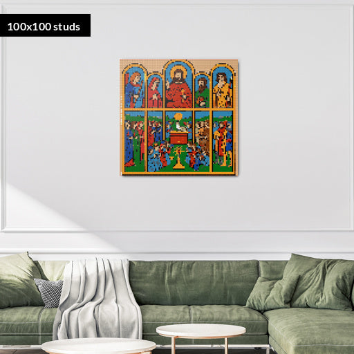 100*100studs, 80*80cm, 31,5*31,5inch
