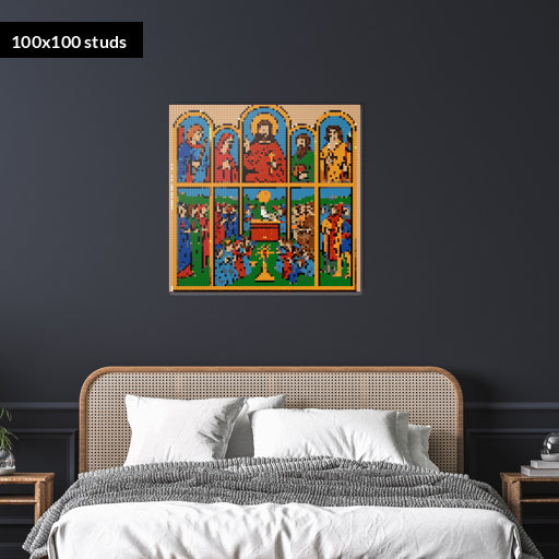 100*100studs, 80*80cm, 31,5*31,5inch