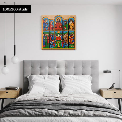100*100studs, 80*80cm, 31,5*31,5inch