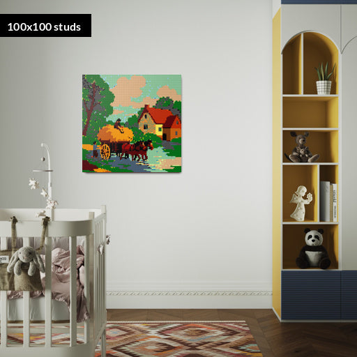 100*100studs, 80*80cm, 31,5*31,5inch