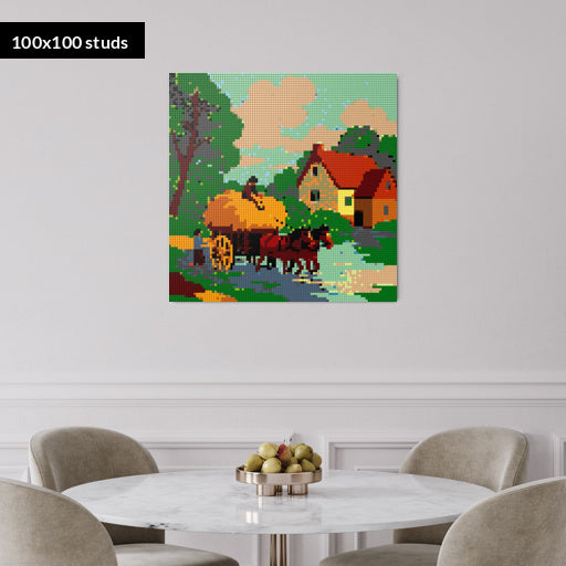 100*100studs, 80*80cm, 31,5*31,5inch