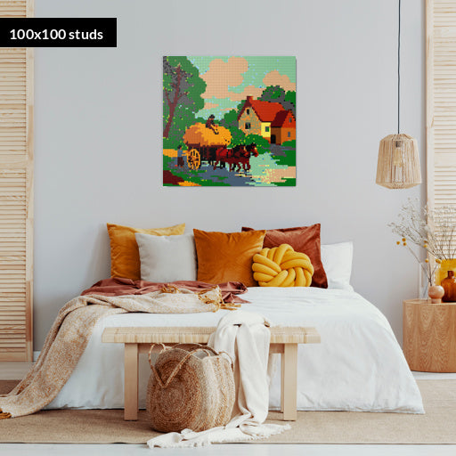 100*100studs, 80*80cm, 31,5*31,5inch