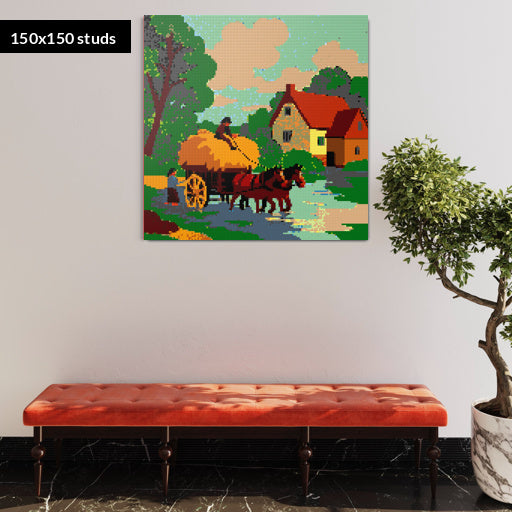 150*150studs, 120*120cm, 47,25*47,25inch