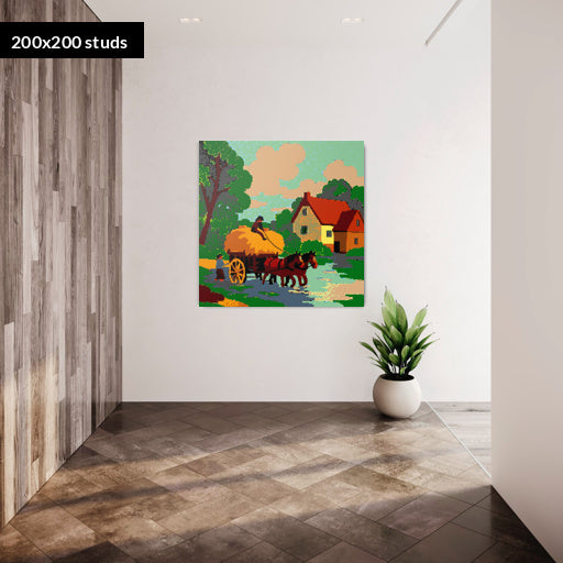 200*200studs, 160*160cm, 63*63inch