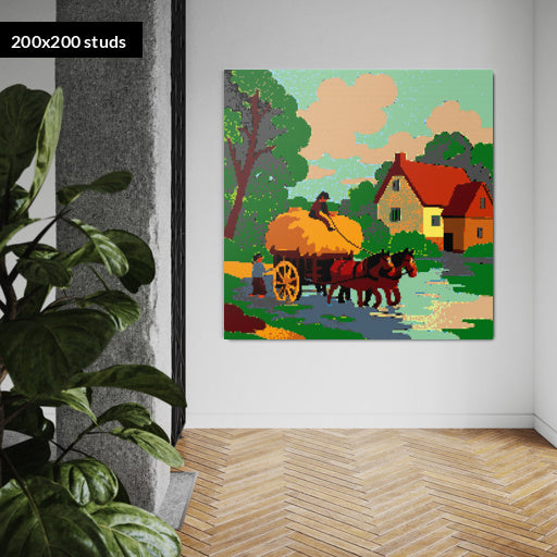 200*200studs, 160*160cm, 63*63inch