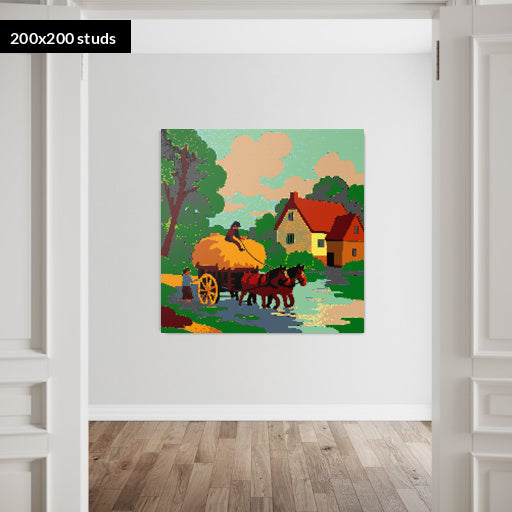 200*200studs, 160*160cm, 63*63inch