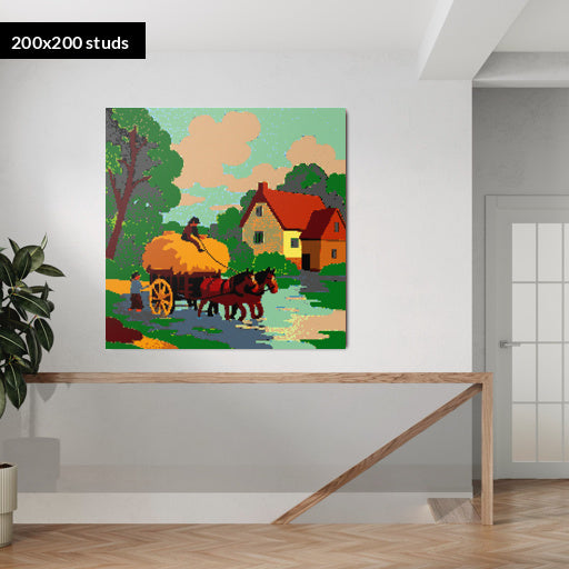 200*200studs, 160*160cm, 63*63inch