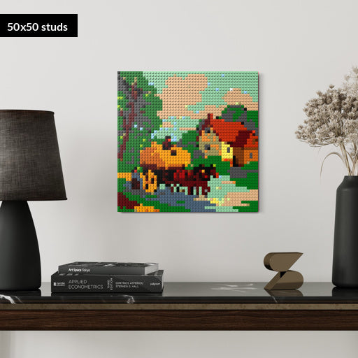 50*50studs, 40*40cm, 15,75*15,75inch