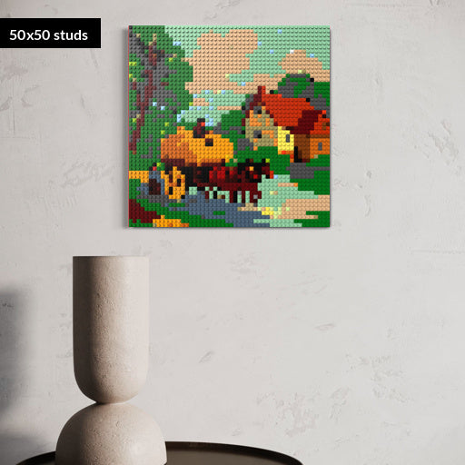 50*50studs, 40*40cm, 15,75*15,75inch