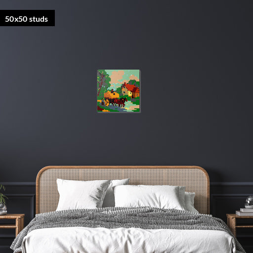 50*50studs, 40*40cm, 15,75*15,75inch