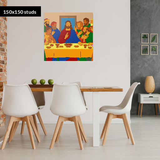 150*150studs, 120*120cm, 47,25*47,25inch