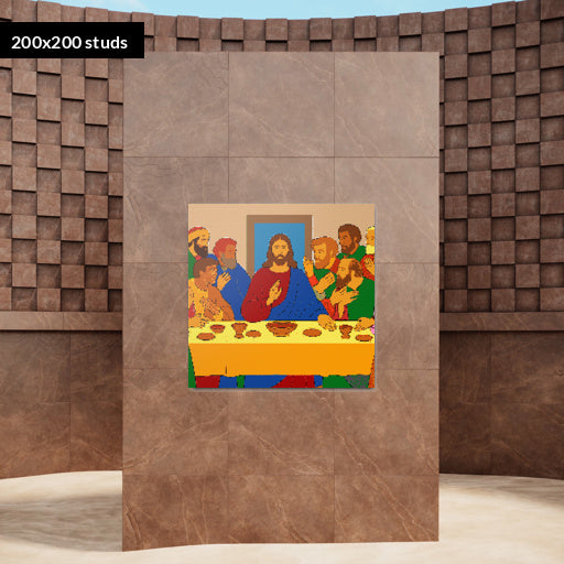 200*200studs, 160*160cm, 63*63inch