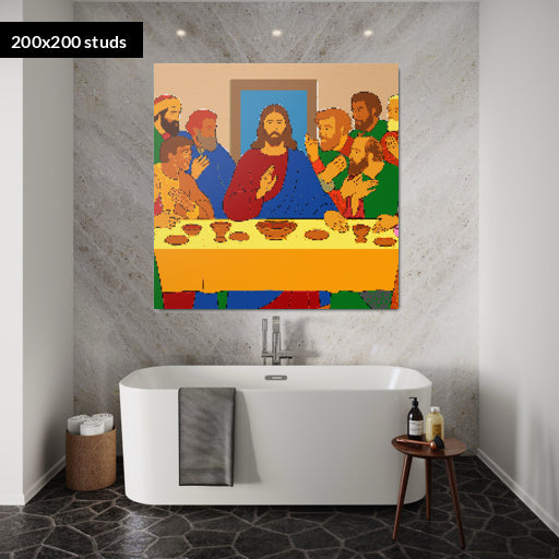 200*200studs, 160*160cm, 63*63inch
