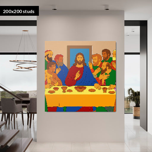 200*200studs, 160*160cm, 63*63inch