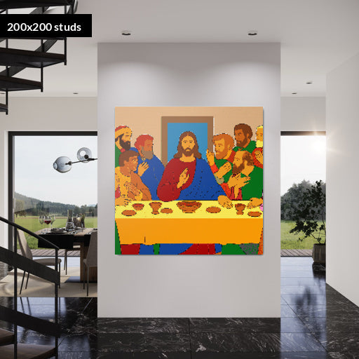 200*200studs, 160*160cm, 63*63inch