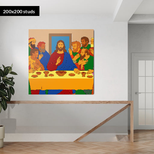 200*200studs, 160*160cm, 63*63inch
