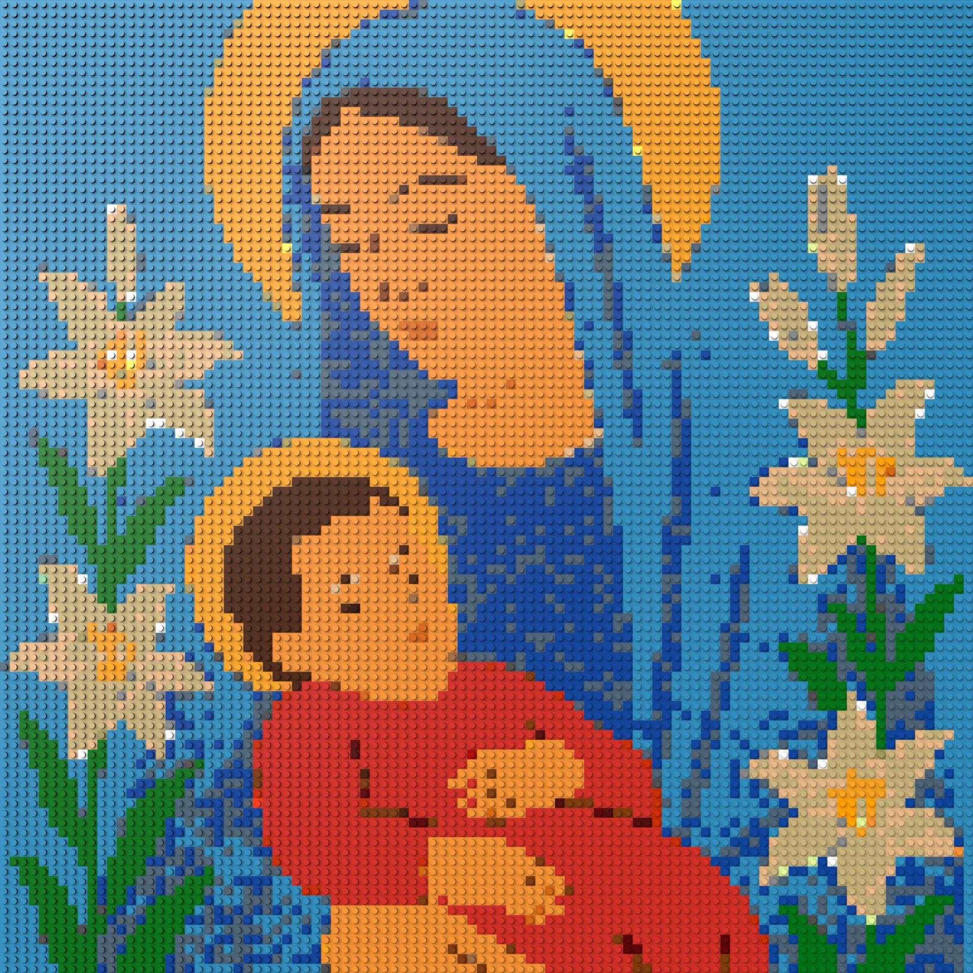 100*100studs, 80*80cm, 31,5*31,5inch