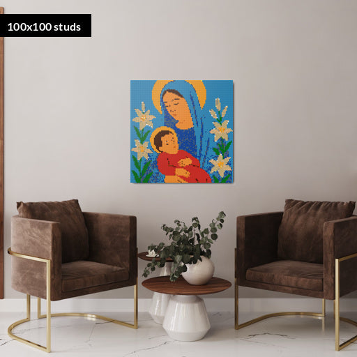 100*100studs, 80*80cm, 31,5*31,5inch