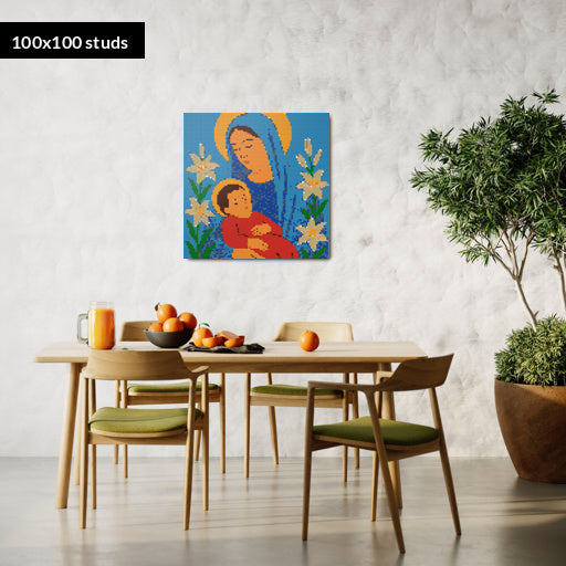 100*100studs, 80*80cm, 31,5*31,5inch