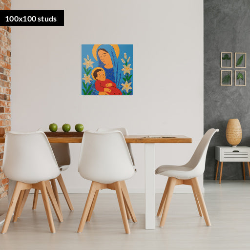 100*100studs, 80*80cm, 31,5*31,5inch