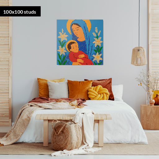 100*100studs, 80*80cm, 31,5*31,5inch