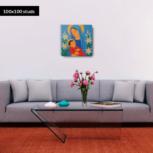 100*100studs, 80*80cm, 31,5*31,5inch