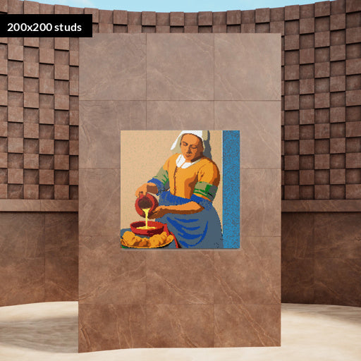 200*200studs, 160*160cm, 63*63inch