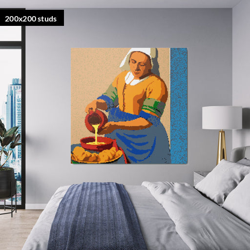 200*200studs, 160*160cm, 63*63inch