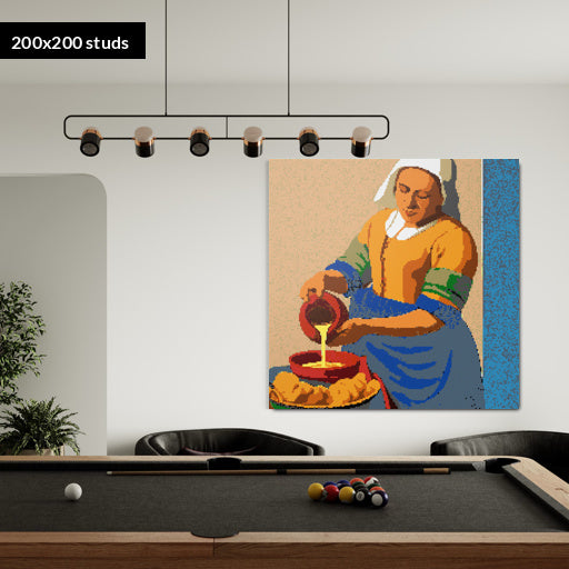 200*200studs, 160*160cm, 63*63inch