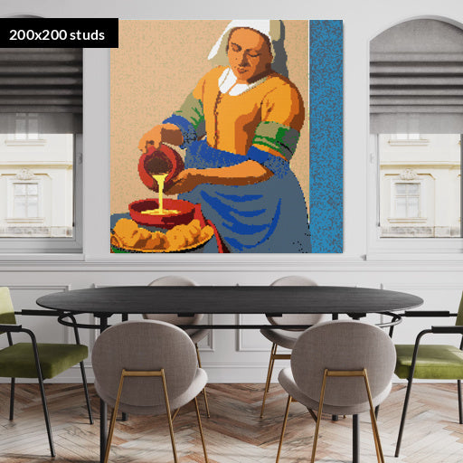 200*200studs, 160*160cm, 63*63inch