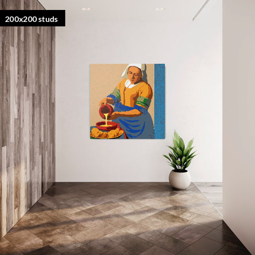 200*200studs, 160*160cm, 63*63inch