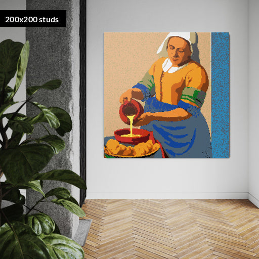 200*200studs, 160*160cm, 63*63inch