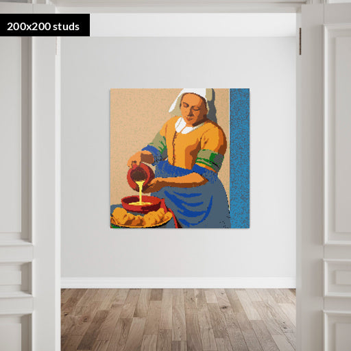 200*200studs, 160*160cm, 63*63inch