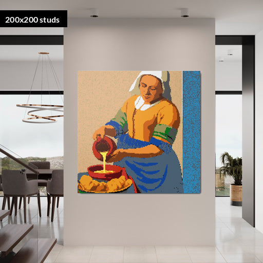 200*200studs, 160*160cm, 63*63inch