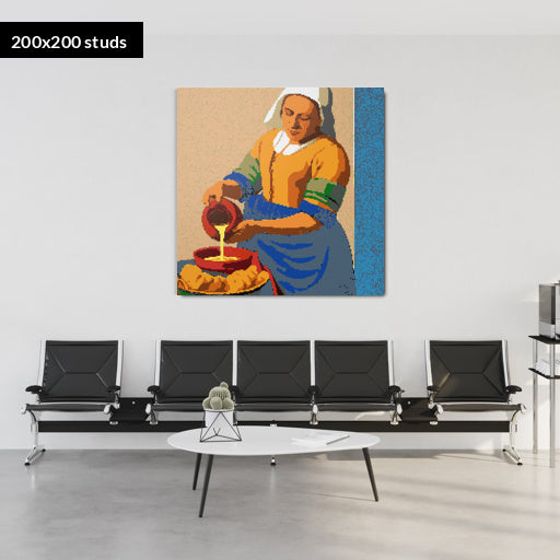 200*200studs, 160*160cm, 63*63inch