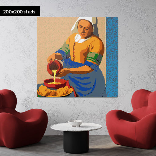 200*200studs, 160*160cm, 63*63inch