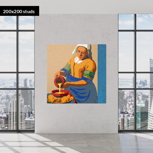 200*200studs, 160*160cm, 63*63inch