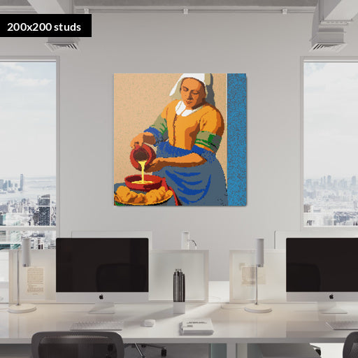 200*200studs, 160*160cm, 63*63inch