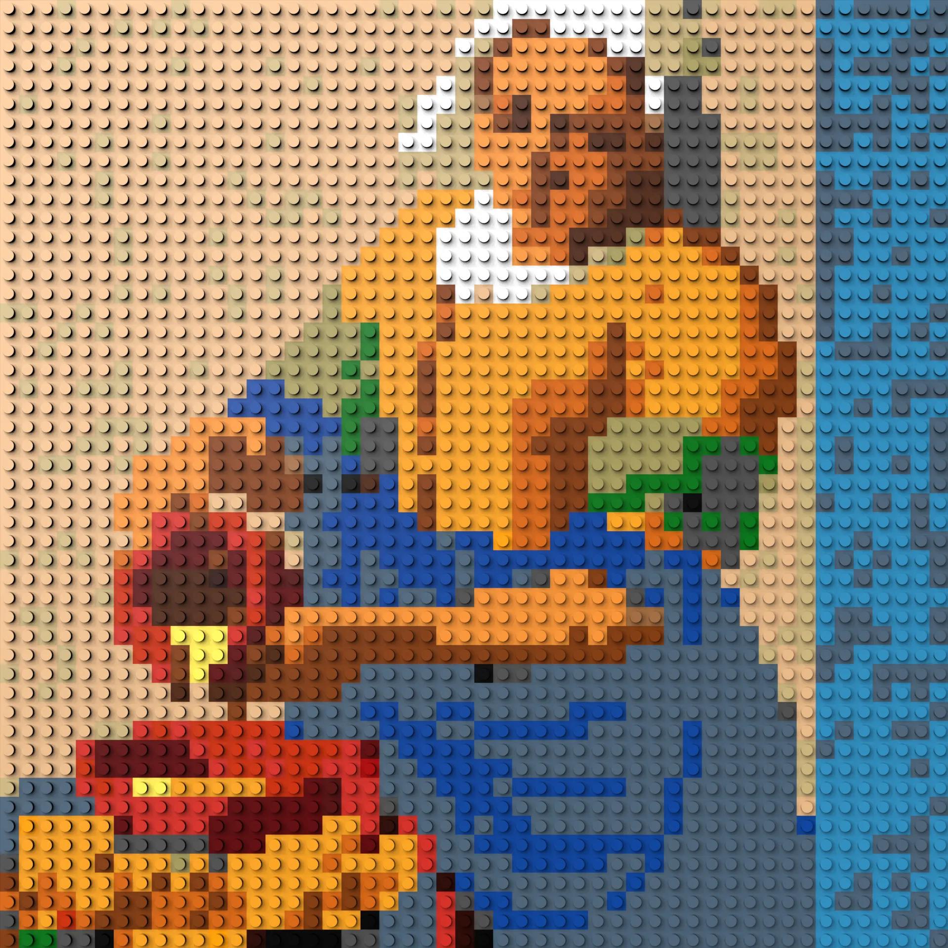 50*50studs, 40*40cm, 15,75*15,75inch