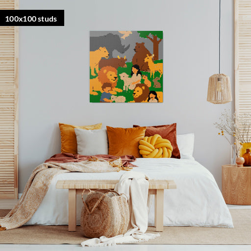 100*100studs, 80*80cm, 31,5*31,5inch