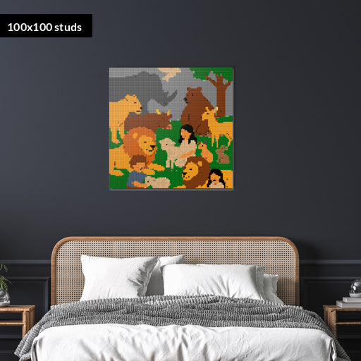 100*100studs, 80*80cm, 31,5*31,5inch