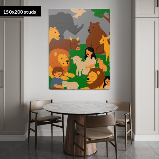 150*200studs, 120*160cm, 47,25*63inch