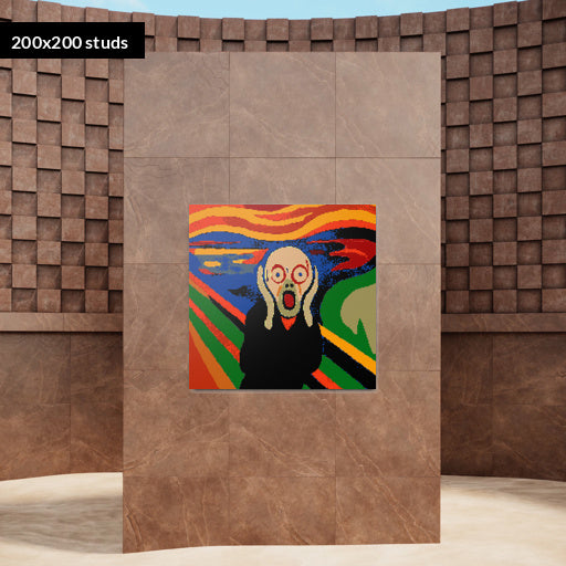 200*200studs, 160*160cm, 63*63inch