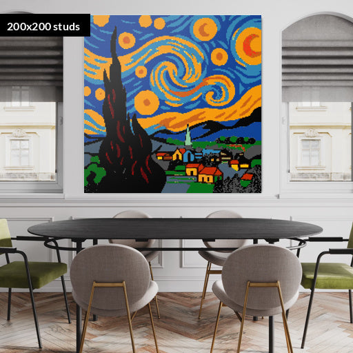 200*200studs, 160*160cm, 63*63inch