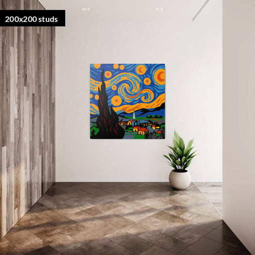 200*200studs, 160*160cm, 63*63inch
