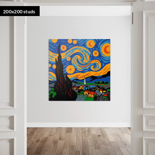 200*200studs, 160*160cm, 63*63inch