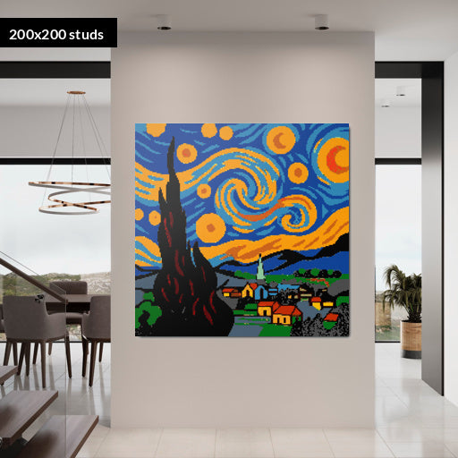 200*200studs, 160*160cm, 63*63inch