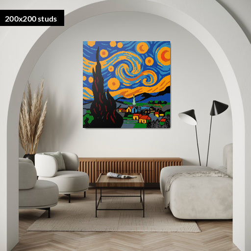 200*200studs, 160*160cm, 63*63inch